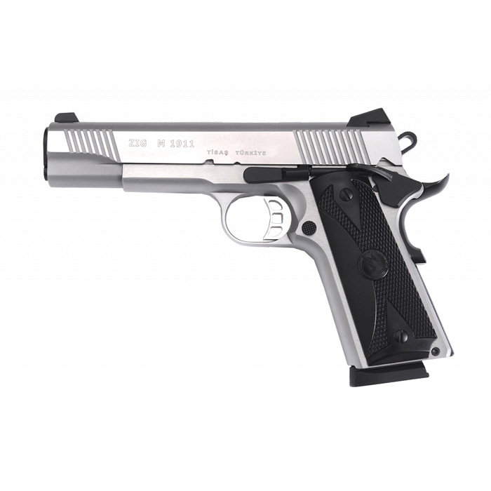 Samonabíjacia pištoľ TISAS ZIG M1911 STAINLESS .45 ACP