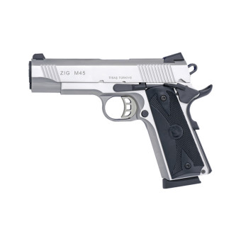 Samonabíjacia pištoľ TISAS ZIG M45 STAINLESS .45 ACP