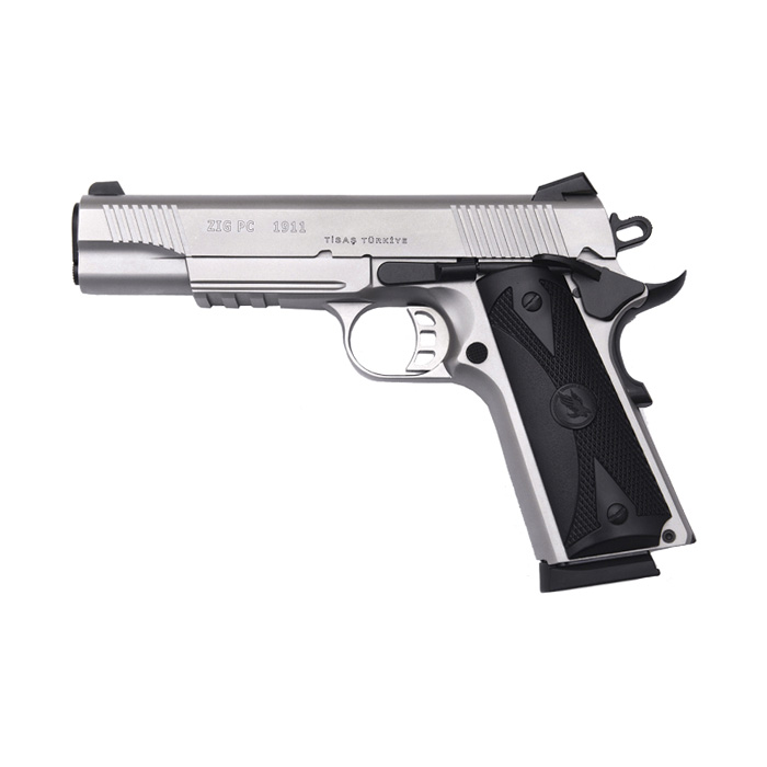 Samonabíjacia pištoľ TISAS ZIG PC 1911 STAINLESS .45 ACP