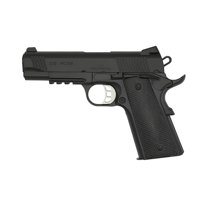 Samonabíjacia pištoľ TISAS ZIG PCS9 BLACK 9mm Luger