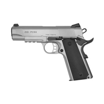 Samonabíjacia pištoľ TISAS ZIG PCS9 STAINLESS 9mm Luger