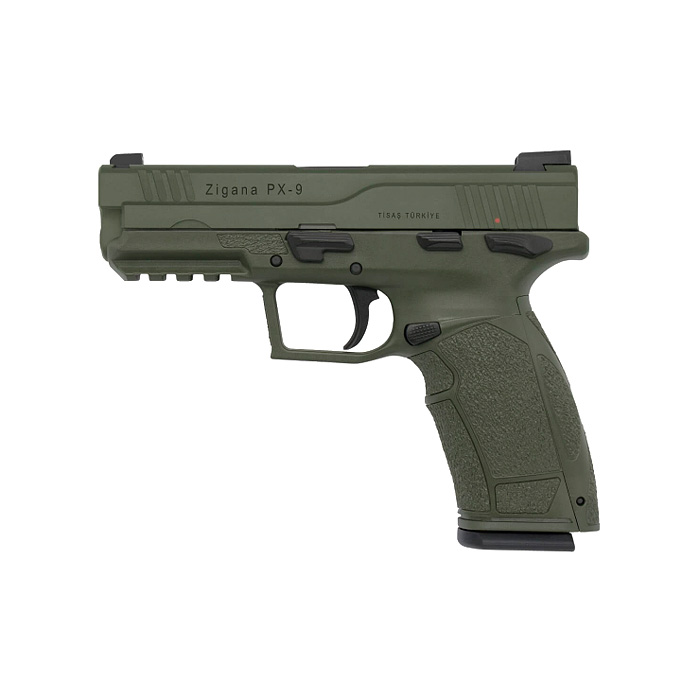 Samonabíjacia pištoľ TISAS ZIGANA PX-9 OD GREEN 9mm Luger