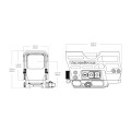 Kolimátor Vector Frenzy Plus 1x31x26 Multi-Reticle