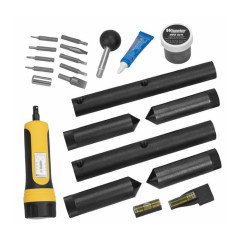 Súprava na zarovnanie a lapovanie krúžkov montáže puškohľadu, 1" a 30 mm Súprava na zarovnanie a lapovanie krúžkov montáže puškohľadu, 1" a 30 mm