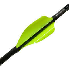 Letky Xs Wings Fluorescent Vanes 50 mm RH, 50 ks, zelené