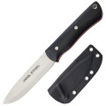 Nôž s pevnou čepeľou Real Steel Bushcraft II Black s kydexovým puzdrom