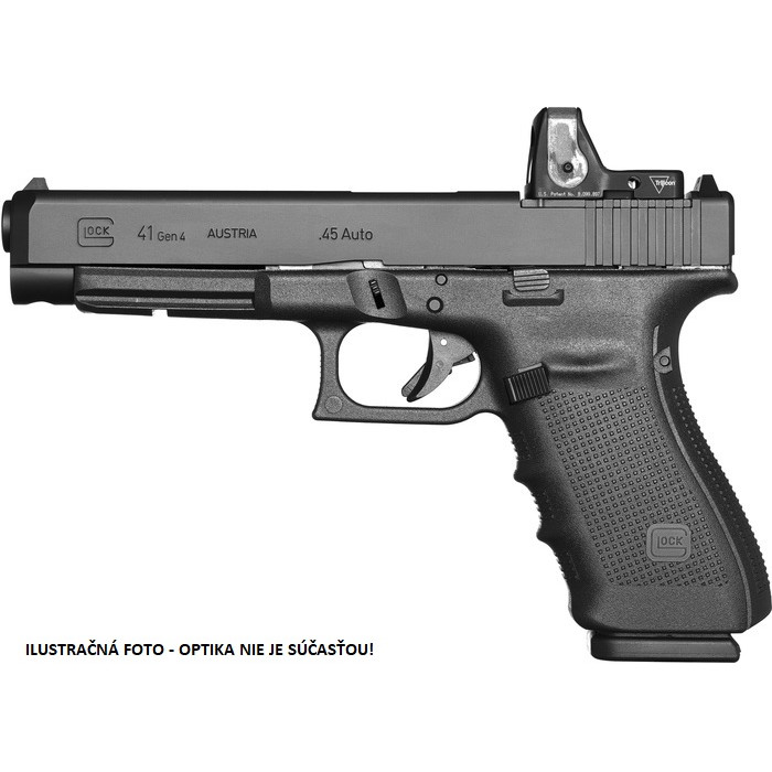 Pištoľ Glock 41 (Gen4) MOS, kal. .45ACP - s platformou na kolimátor