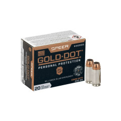 10mmAuto Speer Gold Dot Personal Protection 200gr/12,96g HP (54000GD) 10mmAuto Speer Gold Dot Personal Protection 200gr/12,96g HP (54000GD)