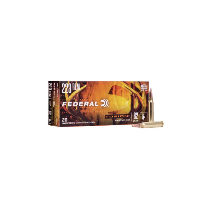 .223Rem. Federal Fusion 62gr/4,02g SP (F223FS1)