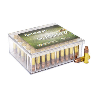 .22LR Remington Subsonic 40gr/2,59g Copper-Plated HP, 100 ks (21137)