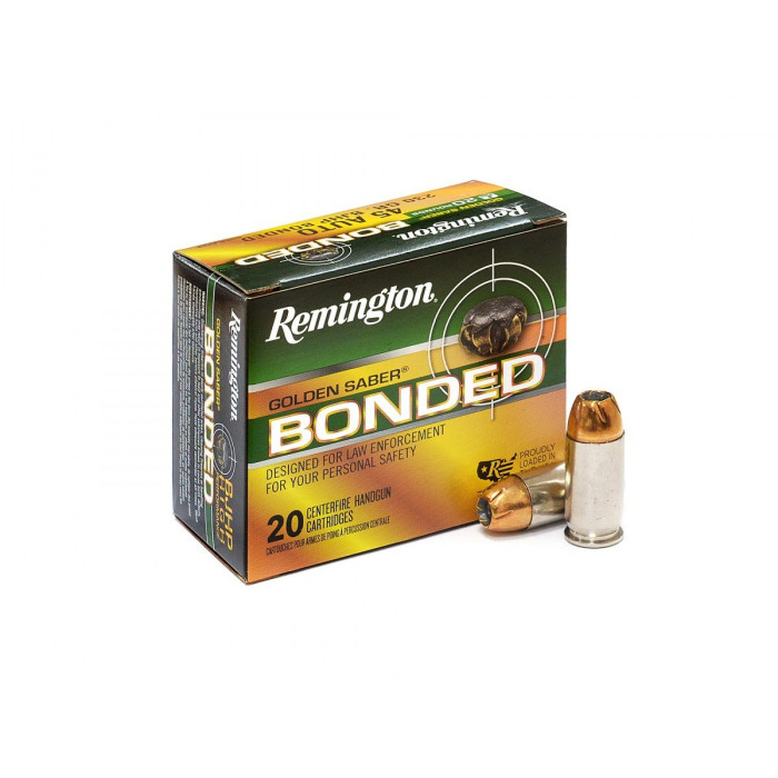 .45Auto Remington Golden Saber Bonded 230gr/14,90g JHP (29327)