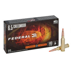 6,5 Creedmoor Federal Fusion Tipped 140gr/9,07g SP (F65CRDTFS1)