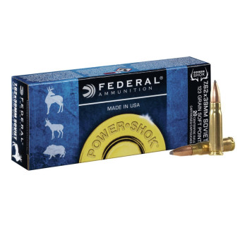 7,62x39 Federal Power-Shok 123gr/7,97g SP (76239B) 7,62x39 Federal Power-Shok 123gr/7,97g SP (76239B)