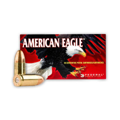 9mm Luger American Eagle 115gr/7,45g FMJ (AE9DP) 9mm Luger American Eagle 115gr/7,45g FMJ (AE9DP)