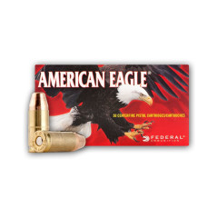 9mm Luger American Eagle 147gr/9,53g FMJ FP (AE9FP) 9mm Luger American Eagle 147gr/9,53g FMJ FP (AE9FP)