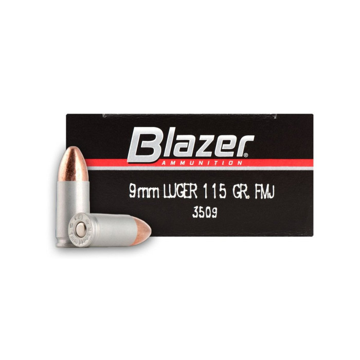 9mm Luger Blazer 115gr/7,45g FMJ (3509)