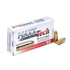 9mm Luger MAXXTech 124gr/8,04g FMJ