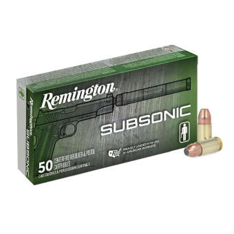 9mm Luger Remington Subsonic 147gr/9,53g FNEB (28435) 9mm Luger Remington Subsonic 147gr/9,53g FNEB (28435)