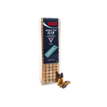 .22LR CCI Green Tag 40gr/2,59g LRN, 100 ks (0033)