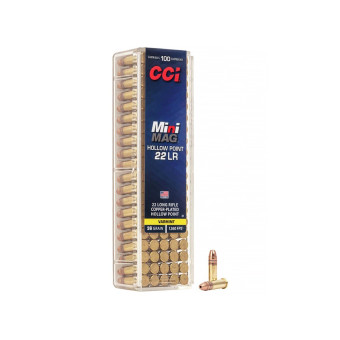 .22LR CCI Mini-Mag HP 36gr/2,33g Copper-Plated HP, 100 ks (0031)