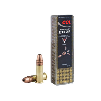 .22LR CCI Mini-Mag Segmented HP 40gr/2,59g, 100 ks (36CC)
