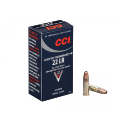 .22LR CCI Quiet-22 Segmented HP 40gr/2,59g CPSHP, 50 ks (0970) .22LR CCI Quiet-22 Segmented HP 40gr/2,59g CPSHP, 50 ks (0970)