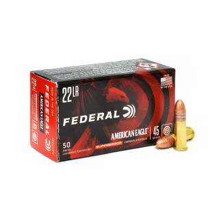 .22LR American Eagle Suppressor 45gr/2,92g CPRN, 50 ks (AE22SUP1)