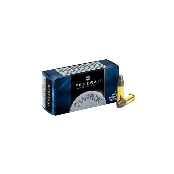 .22LR Federal Champion Standard Velocity 40gr/2,59g Solid, 50 ks (714I)