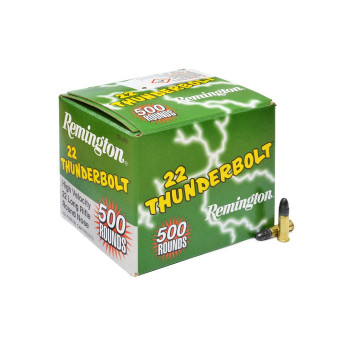 .22LR Remington 22 Thunderbolt 40gr/2,59g LRN, 500 ks (21241)