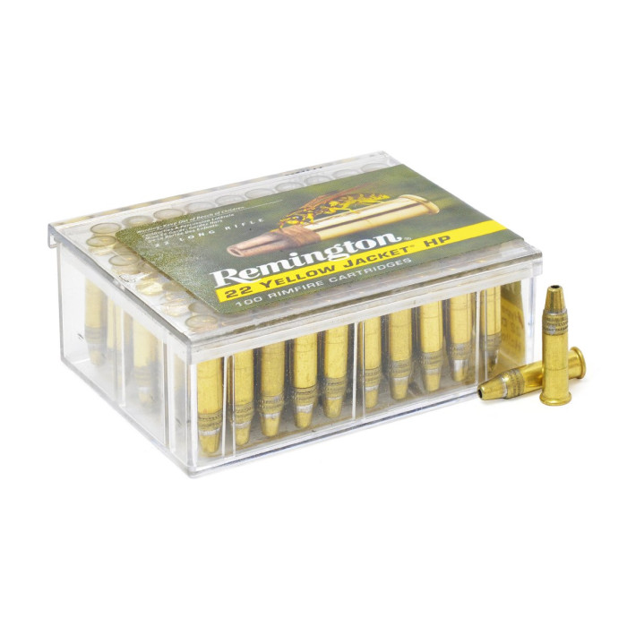 .22LR Remington 22 Yellow Jacket 33gr/2,14g, Plated Truncated Cone HP, 100ks (21280)