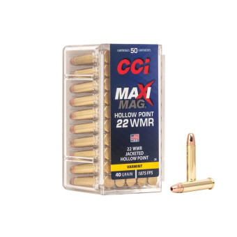 .22WMR CCI Maxi-Mag HP 40gr/2,59g JHP (0024)