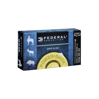 .25-06Rem. Federal Power-Shok JSP 117gr/7,58g (2506BS)