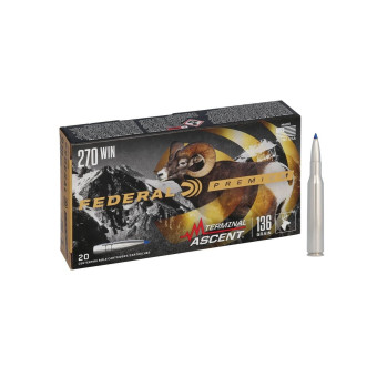 .270Win. Federal Terminal Ascent 136gr/8,81g (P270TA1)