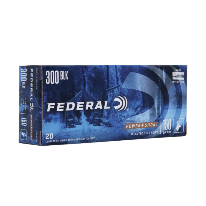 .300 AAC Blackout Federal Power-Shok 150gr/9,72g SP (300BLKB)