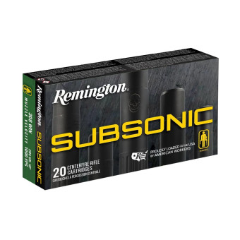 .308Win. Remington Subsonic 190gr/12,31g BHP (27746)