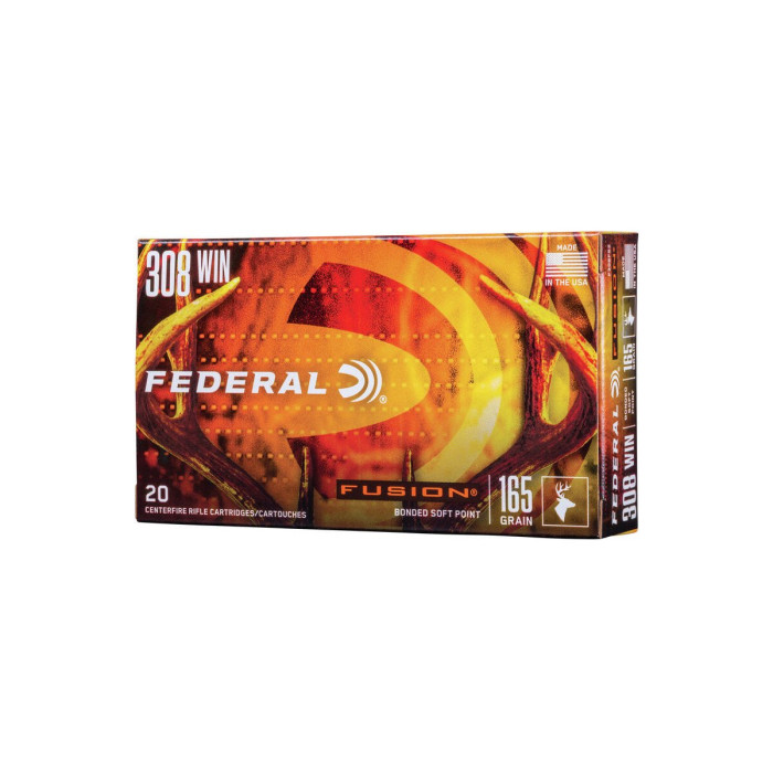 .308Win. Federal Fusion 165gr/10,69g SP (F308FS2)