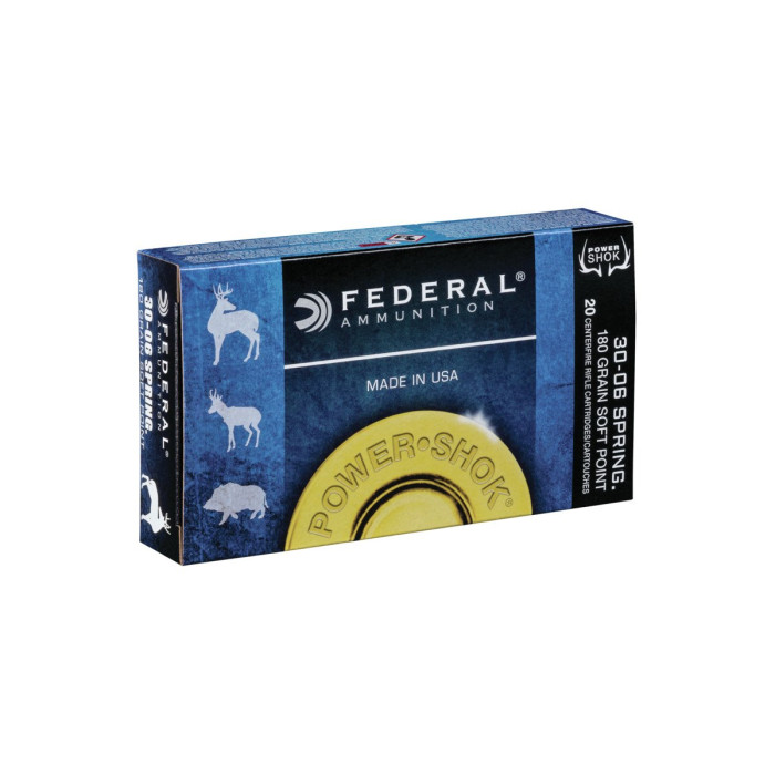 .30-06Spr. Federal Power-Shok 180gr/11,66g SP (3006B)