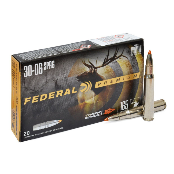 .30-06Spr. Federal Premium Trophy Bonded Tip 165gr/10,69g (P3006TT2)