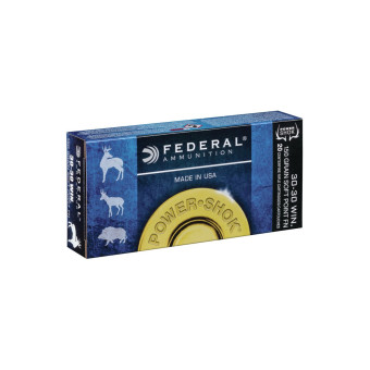 .30-30Win. Federal Power-Shok 150gr/9,72g SP FN (3030A) .30-30Win. Federal Power-Shok 150gr/9,72g SP FN (3030A)