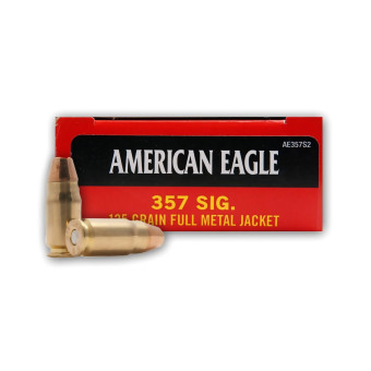 .357Sig American Eagle 125gr/8,10g FMJ (AE357S2) .357Sig American Eagle 125gr/8,10g FMJ (AE357S2)