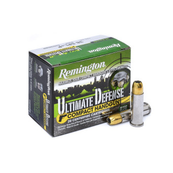 .38Special+P Remington Ultimate Defense Compact Handgun 125gr/8,10g JHP (28965)