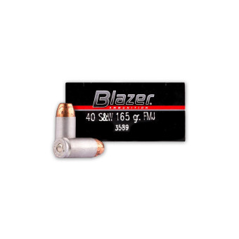 .40S&W Blazer 165gr/10,69g FMJ (3589)
