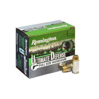 .45Auto Remington Ultimate Defense Golden Saber Full Size Handgun 230gr/14,90g JHP (28942) .45Auto Remington Ultimate Defense Golden Saber Full Size Handgun 230gr/14,90g JHP (28942)