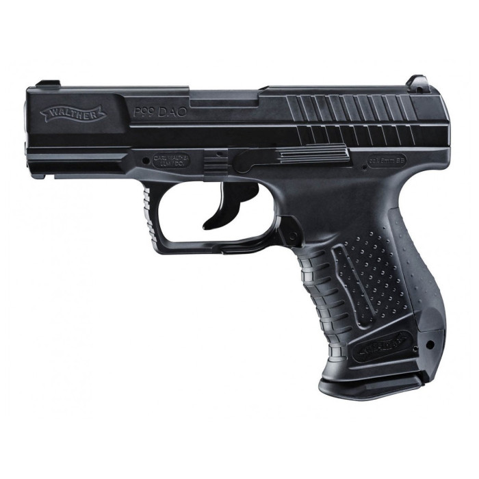 Airsoft. pištoľ Walther P99 DAO, kal. 6mm, CO2