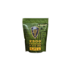 Airsoft. guličky Elite Force Premium 0,20g, 2500ks, kal. 6mm
