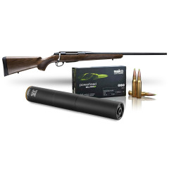 Akciový set Tikka T3x Hunter, kal. .30-06Spr. (NS ST 3rd 20in MT15x1) + Tlmič Stalon