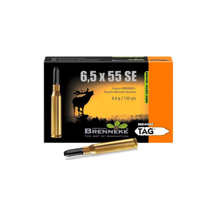 Brenneke 6,5x55SE TAG 8,4g