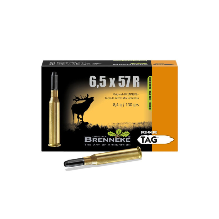 Brenneke 6,5x57R TAG 8,4g