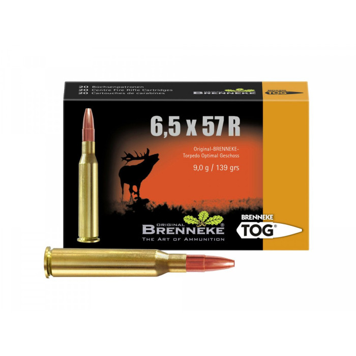Brenneke 6,5x57R TOG 9,0g