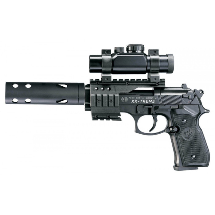 Pištoľ CO2 Beretta M92 FS XX-Treme, kal. 4,5mm diabolo